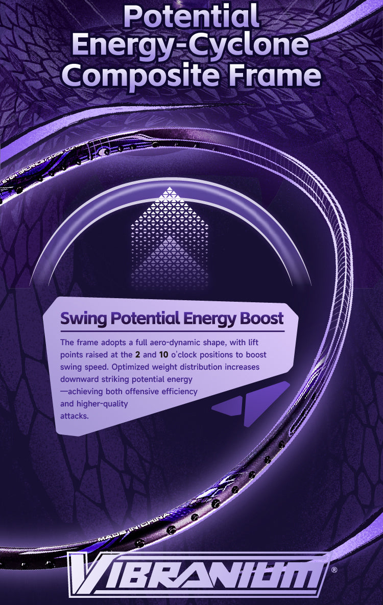 Ogkils Serpent Breathing Badminton Racket