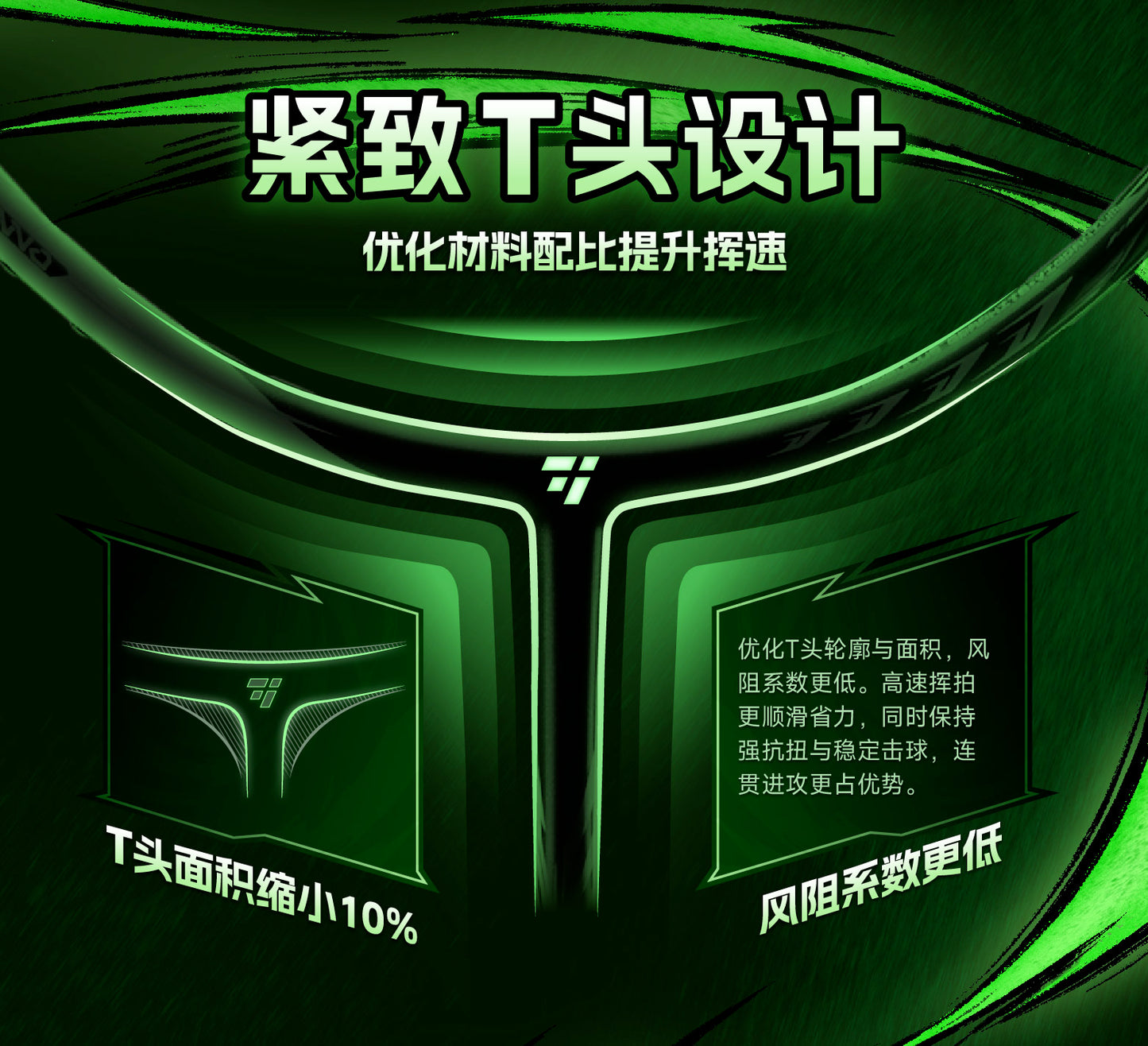 Ogkils Wind Breathing Badminton Racket