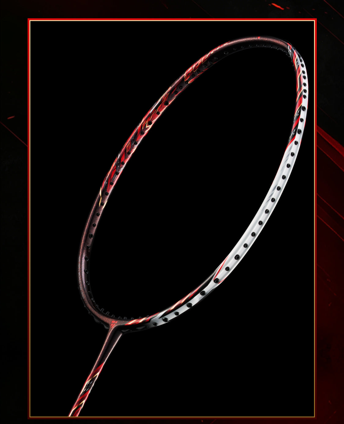 OGKILS LD88D Pro badminton racket, head-heavy 4U attack racket