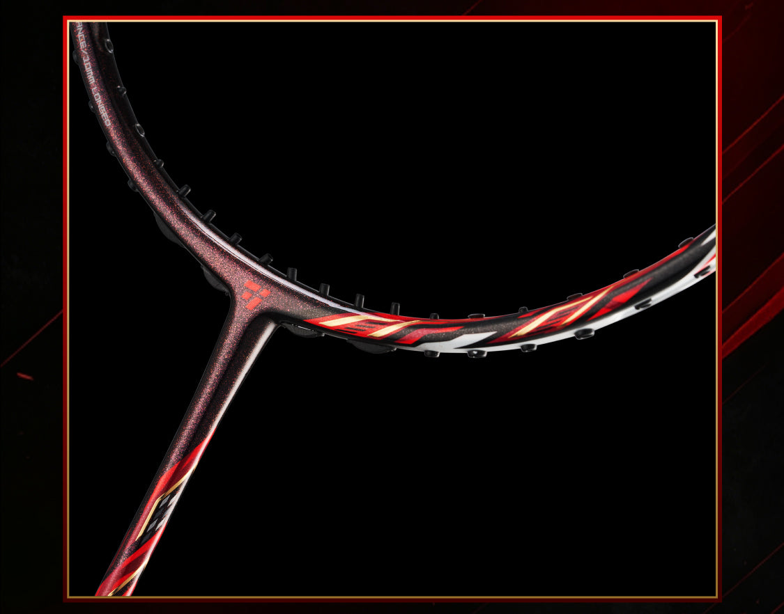 OGKILS LD88D Pro badminton racket, head-heavy 4U attack racket