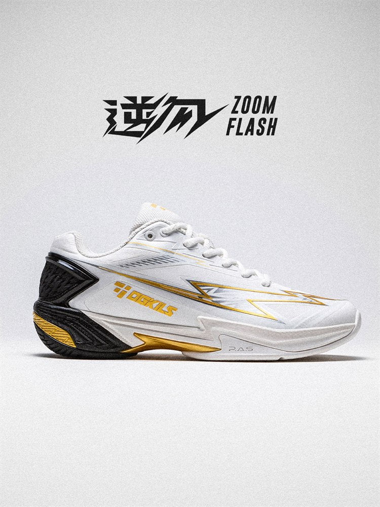 OGKILS Zoom Flash badminton shoes, unisex carbon-plate competition shoe